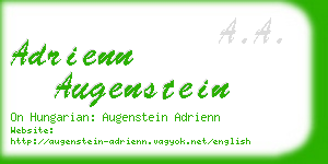adrienn augenstein business card